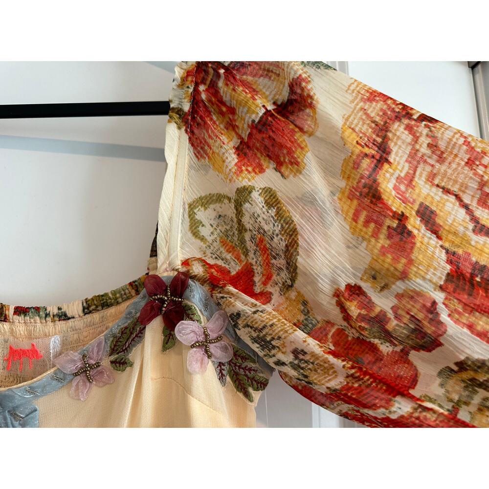 ✨ NWT Free People Floral Embroidered Maxi Dress ✨ - Picture 15 of 16